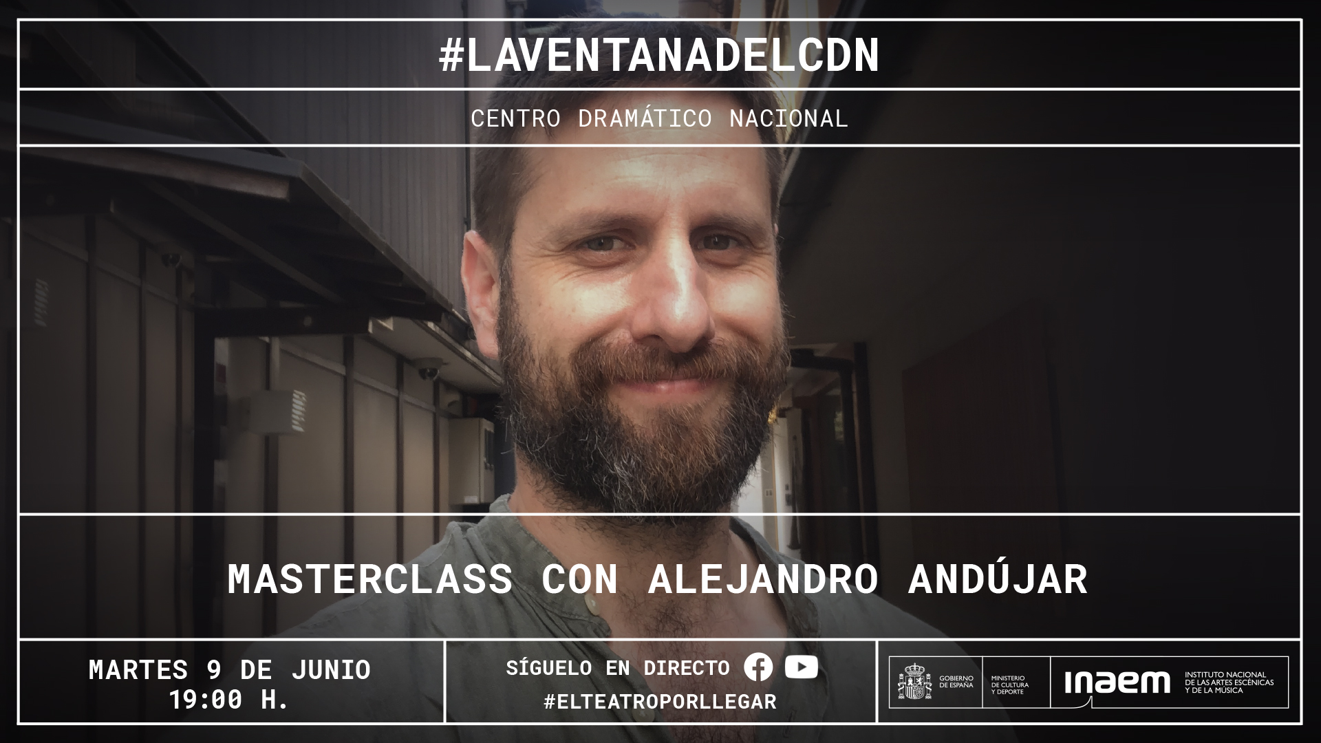 Alejandro Andújar impartirá una masterclass sobre su trabajo como diseñador de vestuario y escenografía